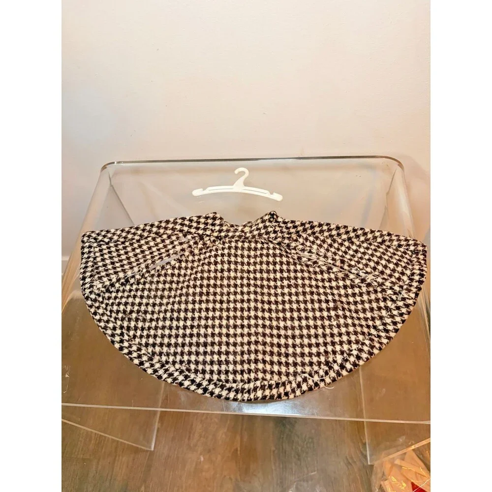 Vintage Barbie Houndstooth Cape with hanger